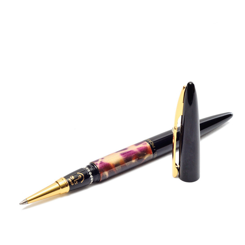 Ручка ролер PICASSO FS-988-R-BL 138 мм чорна