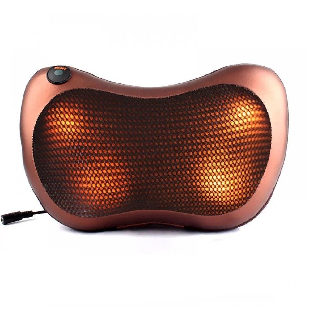 Універсальна подушка Massage pillow for home and car 2 ролика