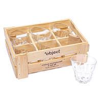 Набір 6 п'яних незвичайних склянок для віскі BST 520006 29х21х14 див. Стиль Життя