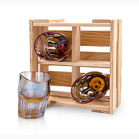 Набір 4 рокса для віскі BST 520014 23х21х11 див.