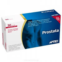 Prostata Apteo - экстракты, витамины и минералы для здоровья простаты, 30 кап.