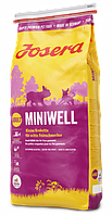 Сухой корм для взрослых собак малых пород до 10 кг Josera MINIWELL 15 кг