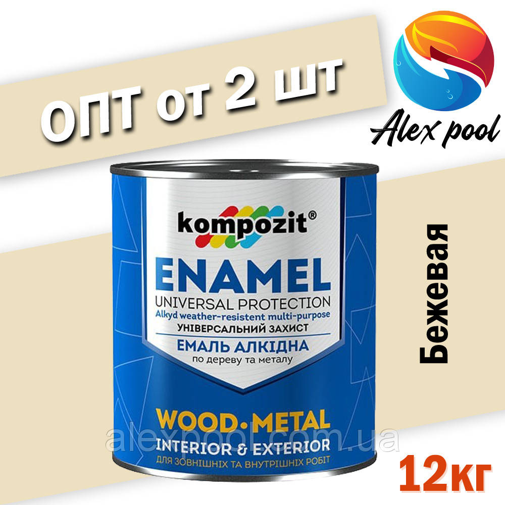 Kompozit ПФ-115 бежева 12 кг - Алкідна емаль спеціального призначення