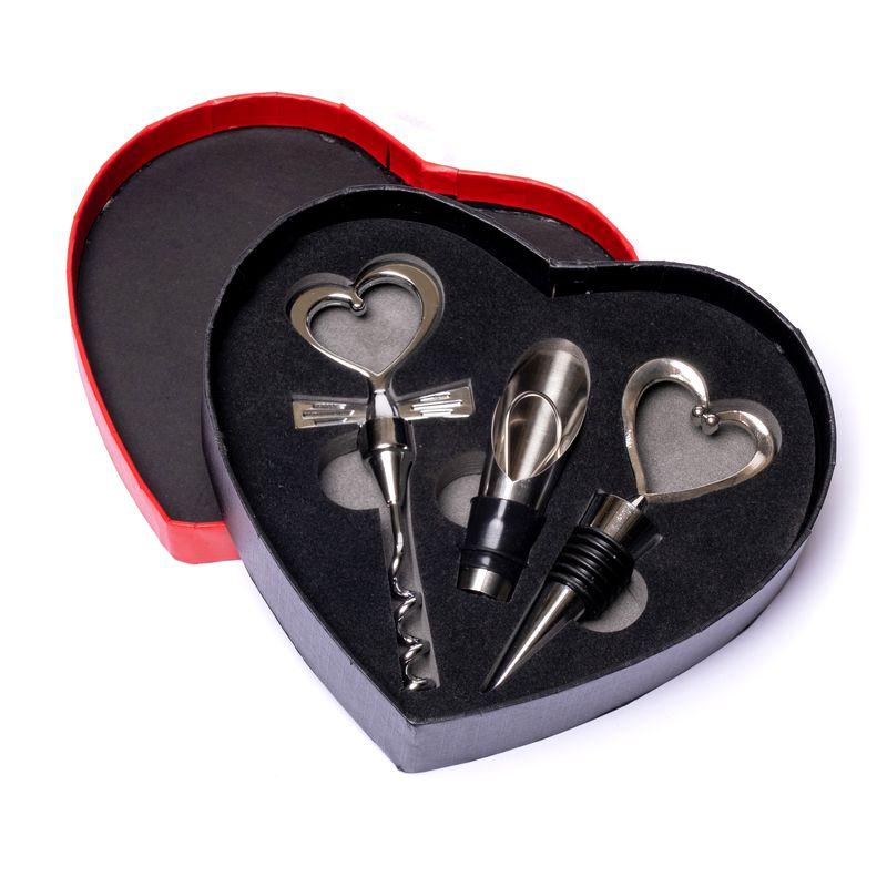 Набір сомельє штопор для вина пробка і лійка Decanto 980014