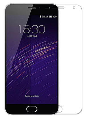 Гідрогелева захисна плівка AURORA AAA на Meizu M2 на весь екран прозора, фото 1