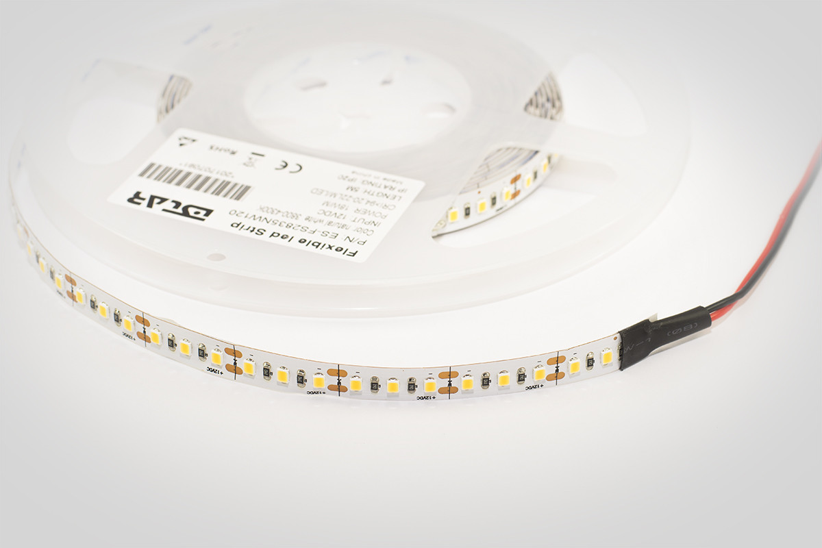 Світлодіодна стрічка ESTAR SMD 2835/120 (IP20) premium 24V нейтральна біла (3800-4300К)