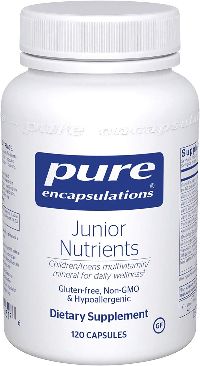 Pure Encapsulations Junior Nutrients / Вітаміни для дітей 120 капсул, фото 1