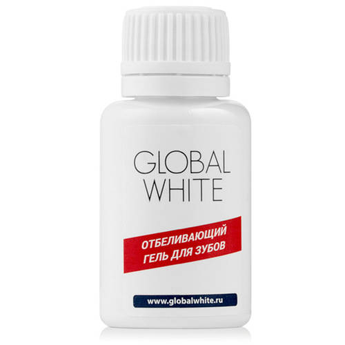 Купить Система для отбеливания зубов GlOBAL WHITE (отбеливающий гель ...