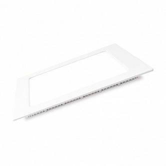 LED Світильник EUROLAMP квадратний Downlight 6W 3000K, фото 1