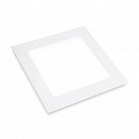 LED Світильник EUROLAMP квадратний Downlight 24W 4000K, фото 3
