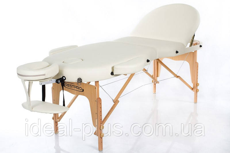 Масажний стіл RESTPRO VIP OVAL 3 Бежевий, фото 1