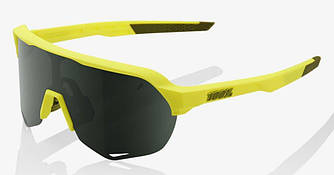 Окуляри 100% S2 Sunglasses (Soft Tact Banana), Green Lens
