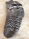 Теплі шерстяні чоловічі носки., фото 3