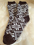 Теплі шерстяні чоловічі носки., фото 2