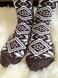 Теплі шерстяні чоловічі носки., фото 4
