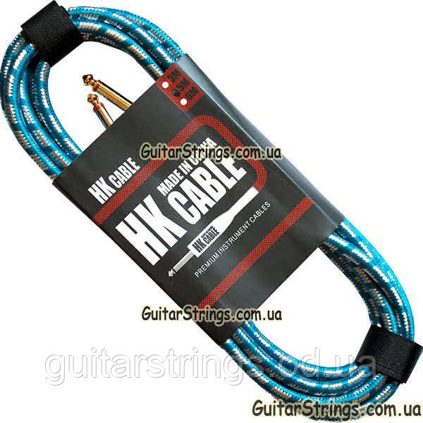 Кабель для гитары HK Premium Instrument Cable 5m. Blue - фото 1 - id-p1291160453