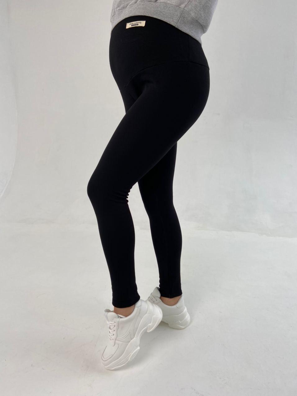 Штани для вагітних WOW MOM утеплені S Black (1_009_Bk_S)