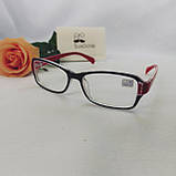 -1.0 Готові мінусові окуляри для зору жіночі в пластиковій оправі, фото 2