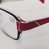 -1.0 Готові мінусові окуляри для зору жіночі в пластиковій оправі, фото 3