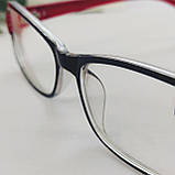 -1.0 Готові мінусові окуляри для зору жіночі в пластиковій оправі, фото 4