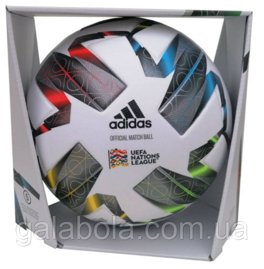 М'яч футбольний Adidas UEFA Nations League Pro OMB FS0205 (розмір 5)