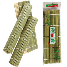 Матік для суші 27*27 см. (бамбуковий килимок), фото 2