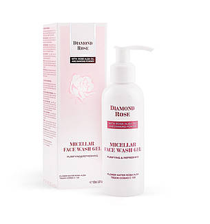 Міцелярний гель для вмивання обличчя Diamond Rose від Biofresh 150 мл, фото 1