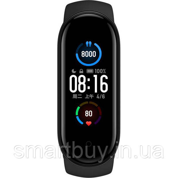 Фітнес браслет Xiaomi Mi Smart Band 5 (гарантія 12 місяців) Black