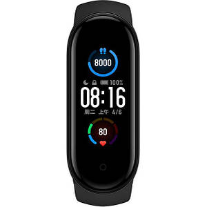 Фітнес браслет Xiaomi Mi Smart Band 5 (гарантія 12 місяців) Black