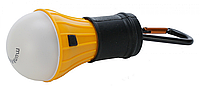 Подвесная кемпинговая лампа с карабином Munkees LED Tent Lamp (оранжевая)