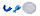 Капа OPRO Junior Silver Blue/Light Blue (art.002190002), фото 6