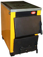 Твердопаливний котел із плитою КОТВ-16П