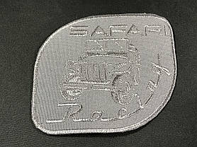 Нашивка safari racing колір сірий 109x98 мм, фото 4