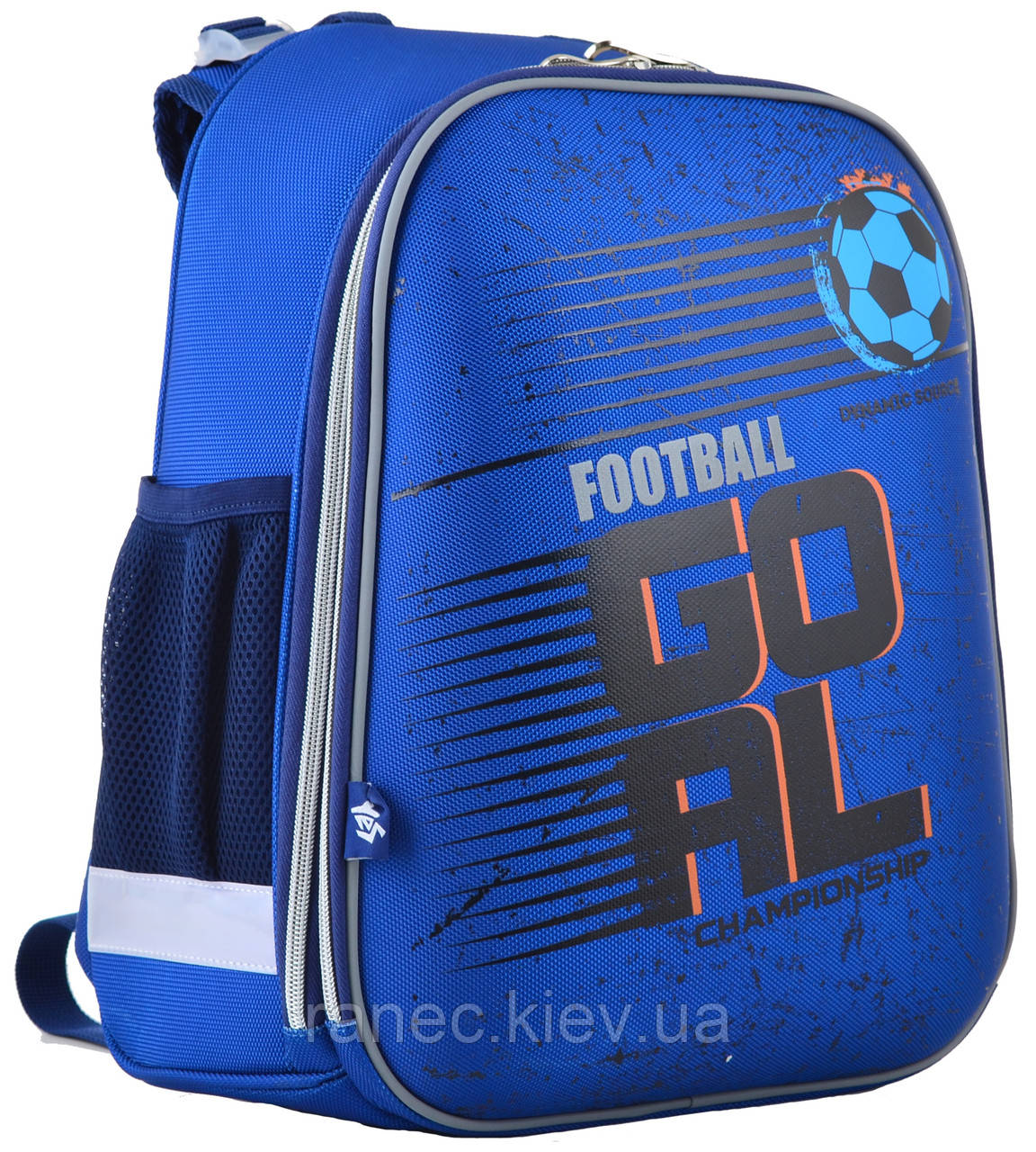 Рюкзак шкільний ортопедичний каркасний YES Н-12 Football 554615 для хлопчика