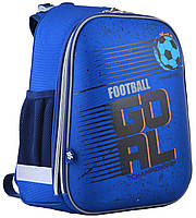 Рюкзак шкільний ортопедичний каркасний YES Н-12 Football 554615 для хлопчика