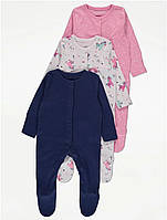 Чоловічок сліп для дівчинки George, 12-18 міс! Поштучно!