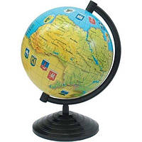 Глобус України 16 см украинская мова Україна 8380