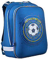 Рюкзак шкільний ортопедичний каркасний Yes Н-12 Football 554593 для хлопчика
