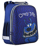 Рюкзак шкільний ортопедичний каркасний YES Н-12  Crazy dog 554621 для хлопчика
