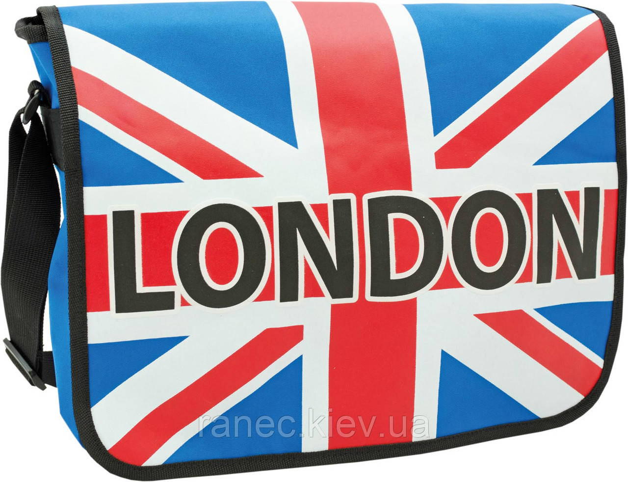 Сумка молодіжна 551861 England, 35*10*27см 1 Вересня, YES