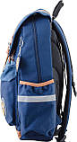 Рюкзак шкільний підлітковий YES 301 синій 554000, фото 3
