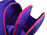Ранець каркасний YES Н-12 Shelbу Kotomaniya blue 554486 38*29*15 см, фото 6