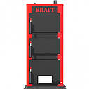 12 кВт  Котел довготривалого горіння 5 мм сталь Kraft серия К,  с автоматическим управлением, фото 5