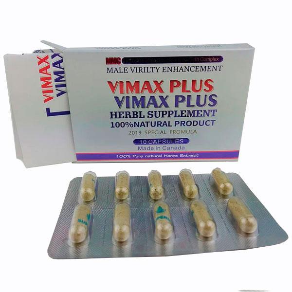 Капсули для потенції VIMAX PLUS Вімакс плюс 10шт