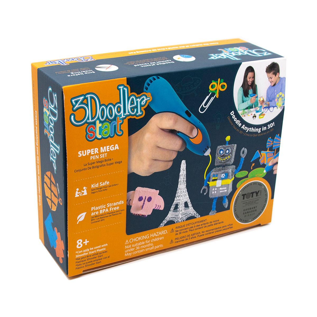 Дитяча 3D-ручка Мегакреатив 3Doodler Start 3DS-MEGA-E-R-17