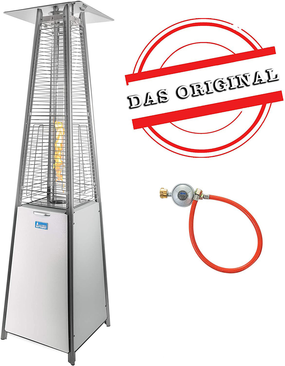 Вуличний газовий обігрівач Activa Pyramide Cheops II white