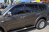 Вітровики, дефлектори вікон Mitsubishi Pajero Sport 2008-2015 (Hic), фото 5