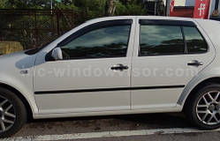 Дефлектори вікон Volkswagen Golf 4 HB 1997-2005 (HIC/ Tайвань)