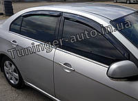 Дефлекторы окон, ветровики Chevrolet Epica 2006-2012 (Autoclover/Корея)