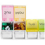 Таблетниця на 7 відділень, Pill box 7days, фото 7